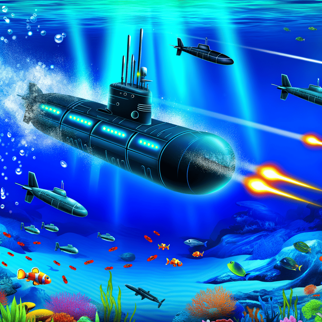 Submarine Underwater Wars